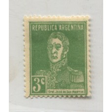 ARGENTINA 1931 GJ 708 ESTAMPILLA NUEVA CON GOMA U$ 3